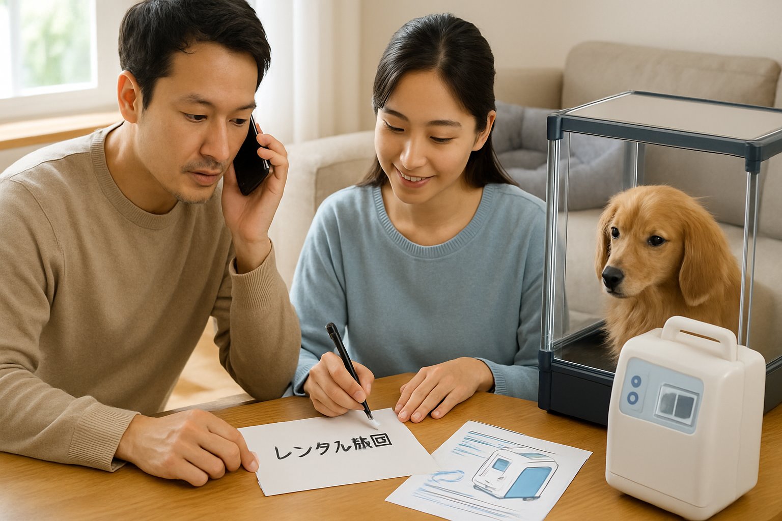 レンタル期間の目安を家族で共有する方法