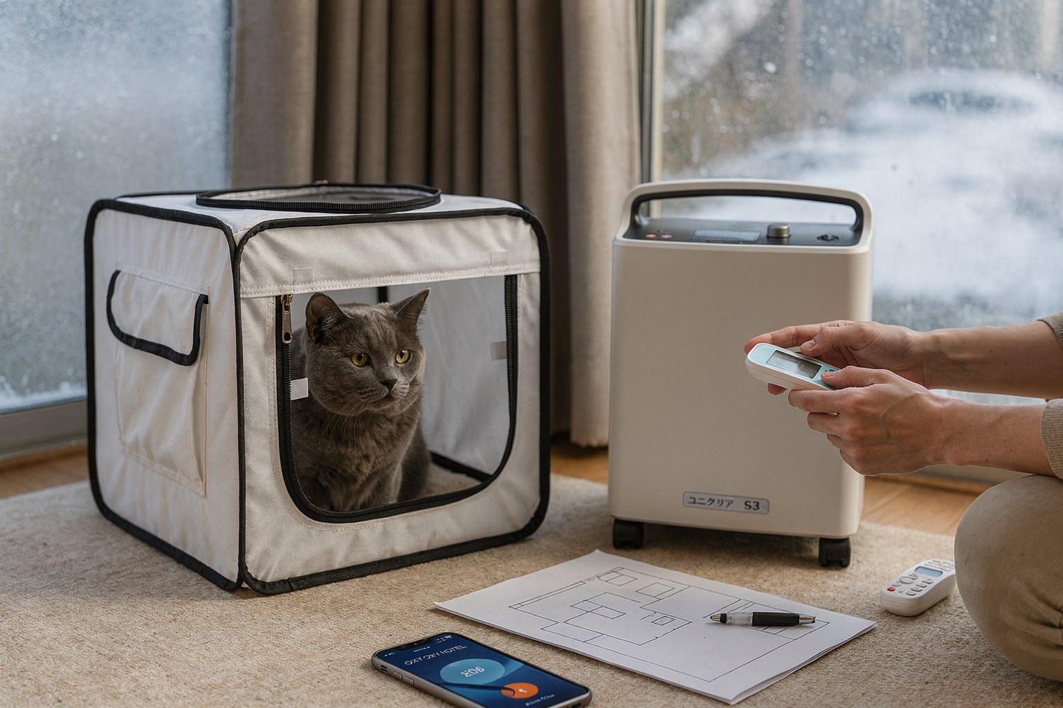 酸素室のある部屋で季節ごとの室温変化を考えるポイント